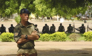 Camp militaire de Koulikoro, au Mali, le lundi 26 septembre 2013. C'est ici que se déroule la mission EUTM-Mali de formation des soldats maliens
