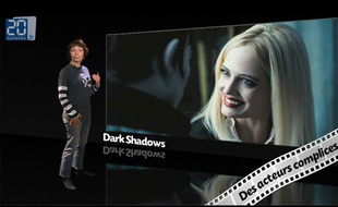 Caroline Vié, critique cinéma de «20 Minutes», décrypte le film «Dark Shadows» dans son émission, Ciné Vié.