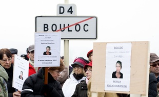 Lors de la marche silencieuse en février 2012 en hommage à Patricia Bouchon, la joggeuse tuée le 14 février 2011.