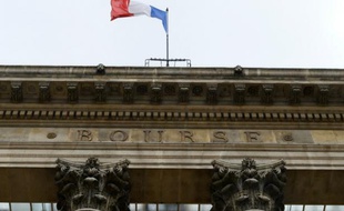 Le Palais Brongniart le 24 août 2015
