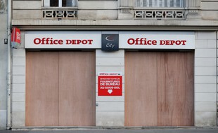 Un magasin Office Depot à Paris (image d'illustration).
