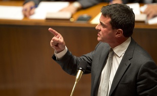 Manuel Valls à l'Assemblée nationale, le 11 septembre 2013.