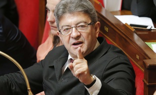 Jean-Luc Mélenchon à l'Assemblée nationale, le 4 juillet 2017.