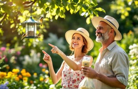 Vous aimez observer les oiseaux ? Cette mangeoire pratique est à seulement 5 € chez GiFi !