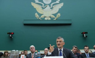 Le président de Volkswagen en Amérique du nord, Michael Horn, le 8 octobre 2015 à Washington