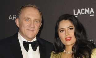 Le milliardaire Francois-Henri Pinault et son épouse, l'actrice Salma Hayek