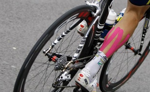 Illustration d'un coureur cycliste.
