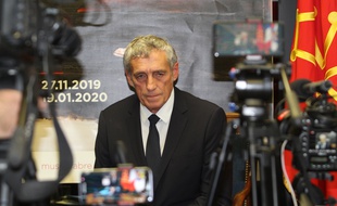 Philippe Saurel, lors de la conférence de presse donnée vendredi pour annoncer son opération imminente.