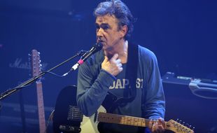 Jean-Louis Murat lors d'un concert à Paris, en décembre 2018.