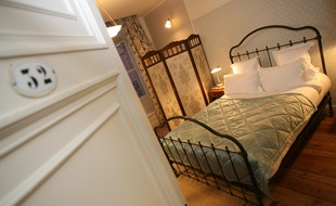 Illustration d'une chambre d'hôtel