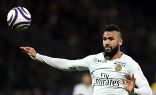 Choupo Moting lors d'Orléans-PSG en Coupe de la Ligue.