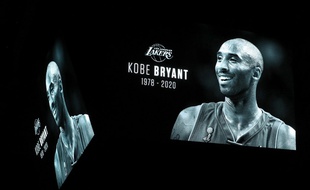 Un hommage rendu à Kobe Bryant à Dallas, le 27 janvier 2020.