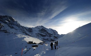 Une vue des Alpes suisses