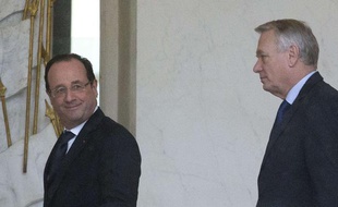 A un enfant, qui lui demandait «il est où Nicolas Sarkozy?», François Hollande en visite au Salon de l'agriculture le 23 février 2013, a répondu en souriant : «Tu ne le verras plus»