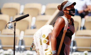 Naomi Osaka, le 30 mai 2021 à Roland-Garros.