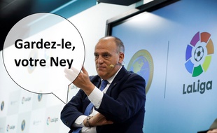 Javier Tebas, président de la Liga