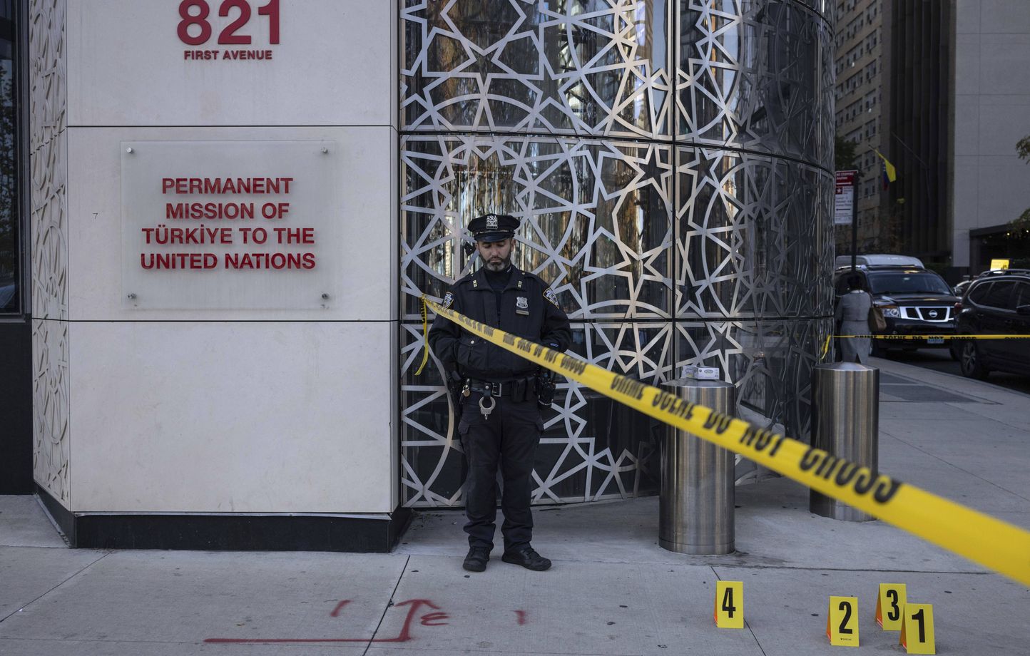 A madman kills two and injures a third on the streets of New York