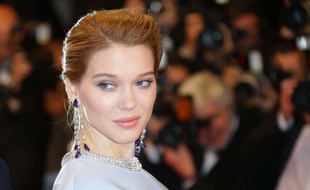 Lea Seydoux poses for photographers upon arrival for the screening of the film The Lobster at the 68th international film festival, Cannes, southern France, Friday, May 15, 2015. (Photo by Joel Ryan/Invision/AP)/ICAN116/154752756641/051315111343/1505152239