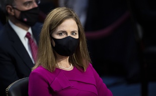 La juge Amy Coney Barrett lors de son audition devant le Sénat, le 12 octobre 2020.