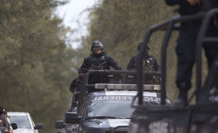 La police fédérale au Mexique. (Photo illustration).