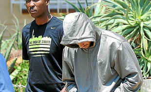 Oscar Pistorius, jeudi à Pretoria.