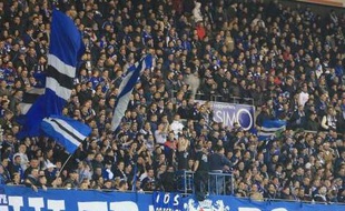Le kop du RC Strasbourg