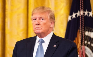 Donald Trump à Washington, le 9 juillet 2019.