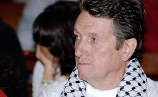 Gerard Jodar, président du syndicat indépendantiste USTKE, pendant son procès en appel à nouméa, le 25 août 2009.