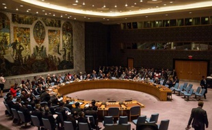 Réunion du conseil de sécurité des Nations unies le 30 septembre 2015 à New York