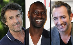 François Cluzet, Omar Sy et Jean Dujardin sont en compétition dans la catégorie «meilleur acteur» aux César 2012.