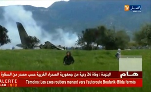Le crash d'un avion militaire a fait au moins 257 morts en Algérie, ce mercredi 11 avril 2018.