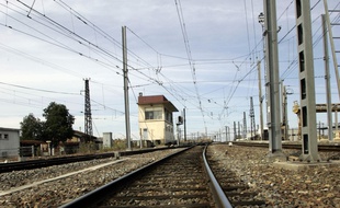Voies ferroviaires (illustration)