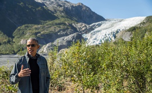 Barack Obama en Alaska le 1er septembre 2015.