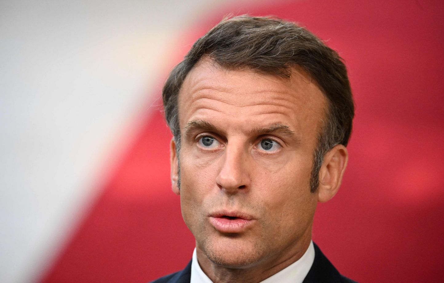 Emmanuel Macron, le 18 juillet 2023 à Bruxelles. 
