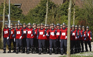 Des pompiers du département du Nord.