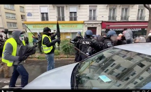 Manifestation des « gilets jaunes » le 14 mars 2020