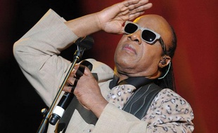 Stevie Wonder en concert à New York dans Central Park le 10 janvier 2013.