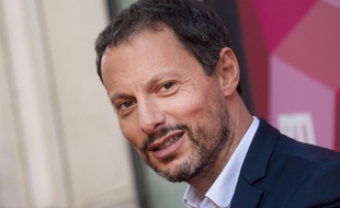 Marc Olivier Fogiel. Conference de presse de rentree de la station de radio RTL. Paris, FRANCE