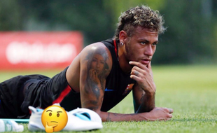Neymar a posté une photo énigmatique sur son compte Instagram.