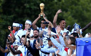 Le retour en France des Bleus champions du monde