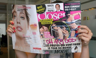 Le magazine Closer qui titre sur Kate Middleton le 14 septembre 2012.