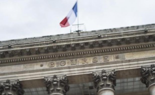 Le Palais Brongniart, ancien siège de la Bourse de Paris