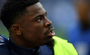 Serge Aurier le 23 avril 2016 au Stade de France à Saint-Denis
