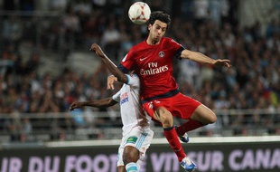 Le Parisien Javier Pastore, le 7 octobre 2012, à Marseille.