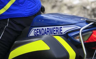 Illustration de la gendarmerie motorisée.