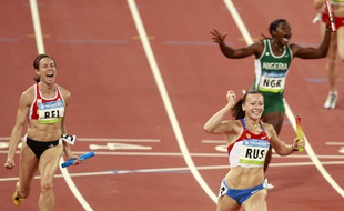 Le relais 4x100m russe, médaille d'or en 2008 aux JO de Pékin, a été disqualifié pour dopage le 16 août 2016.
