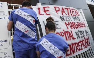 Vingt-cinq services des hôpitaux parisiens sont en