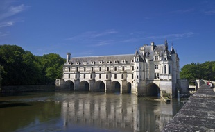 Le château de Chenonceau en Indre-et-Loire.