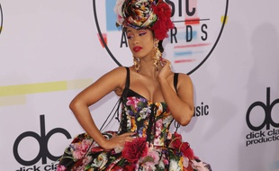 La rappeuse Cardi B aux American Music Awards