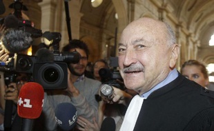 Maître Kiejman, avocat de Jacques Chirac, le 6 septembre 2011 au Palais de Justice de Paris.